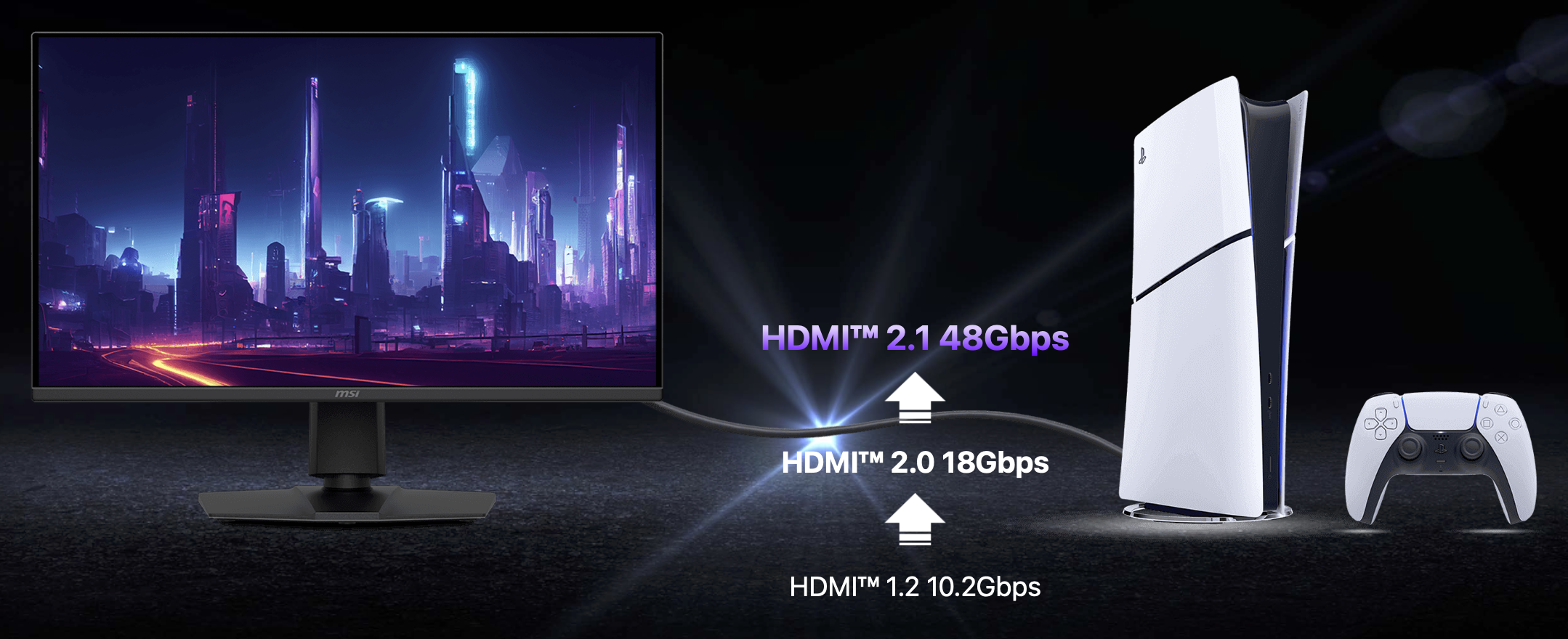 MSI MAG 275QPF X30 – 27" WQHD 300Hz Rapid IPS Gaming Monitor